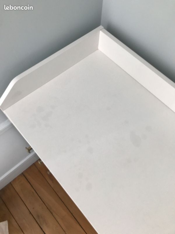 Commode blanche 6 tiroirs HAUGA Ikea (image 5)