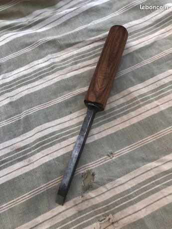 Ciseau à Bois Ancien Peugeot Frère Bédane 12 Mm - Acier, Bon état, Outil Vintage France