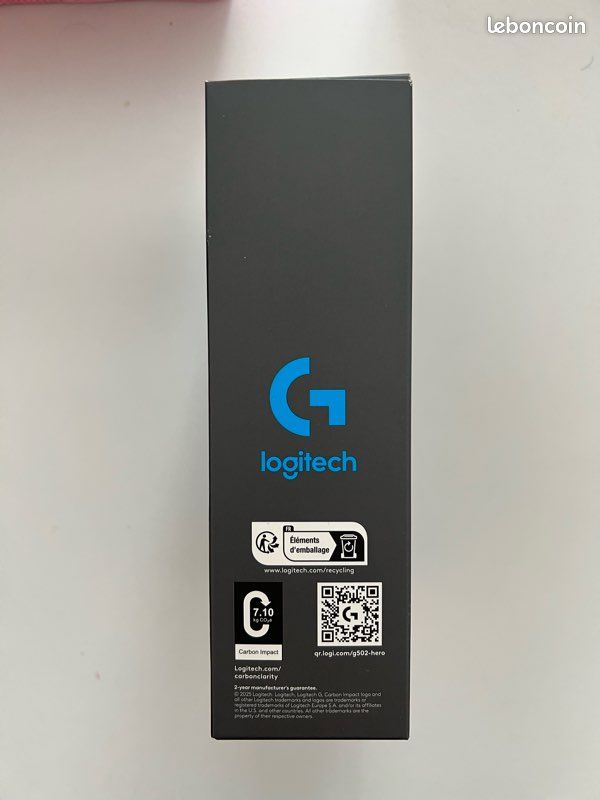 Souris filaire Logitech G502 HERO neuf jamais ouvert (image 3)