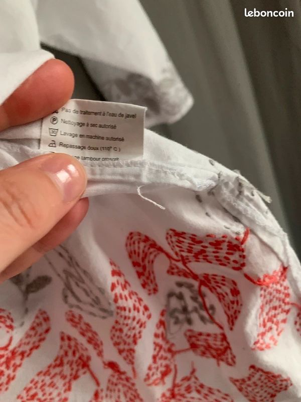 Blouse brodée Fragonard (image 5)