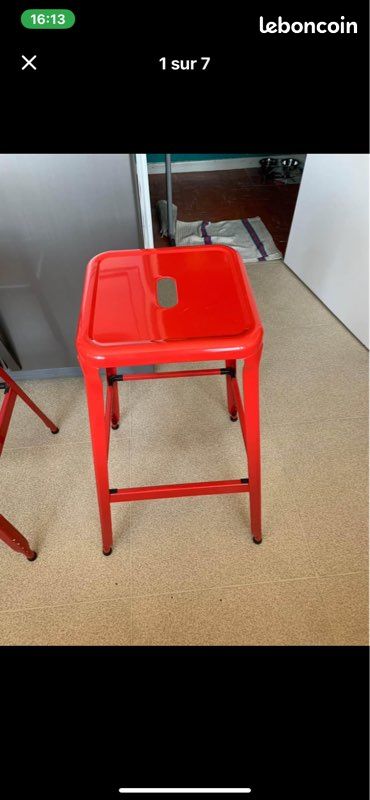 Tabouret type industriel (image 6)
