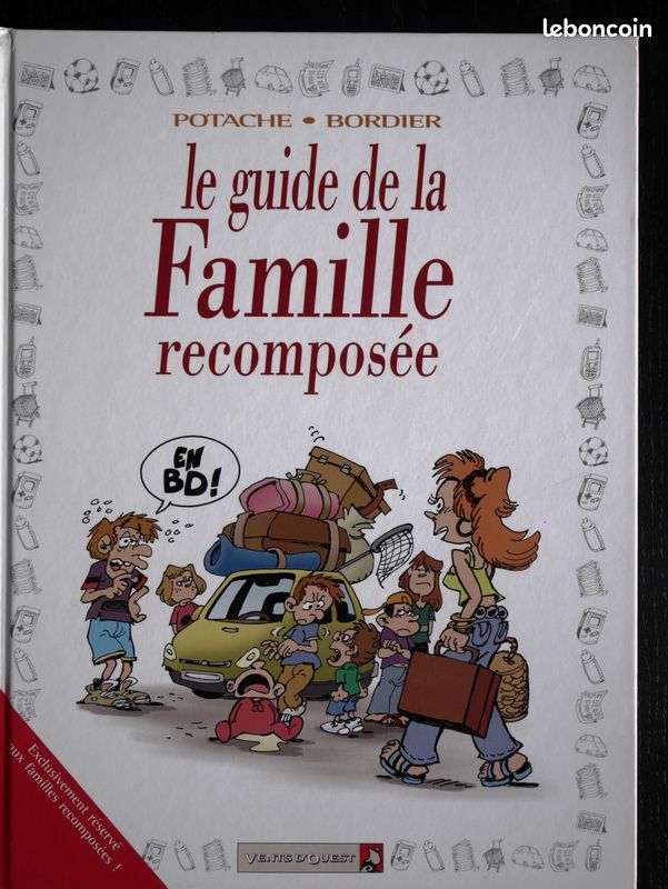 Album BD "Le guide de la famille recomposée" Ed.Vents d'ouest (image 1)