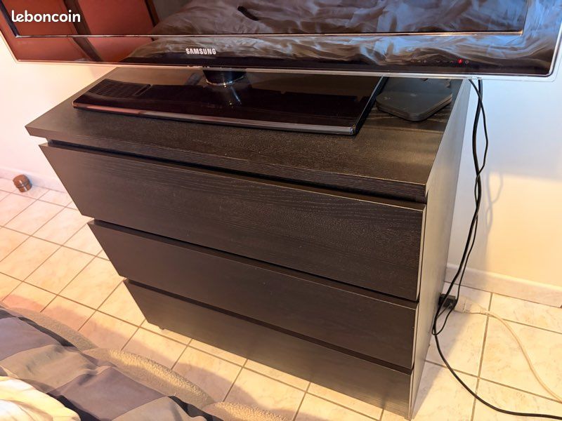Commodes MALM IKEA noires (image 8)