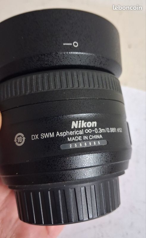 Nikon 35mm f1.8 G objectif en parfait état D800 D750 etc (image 2)