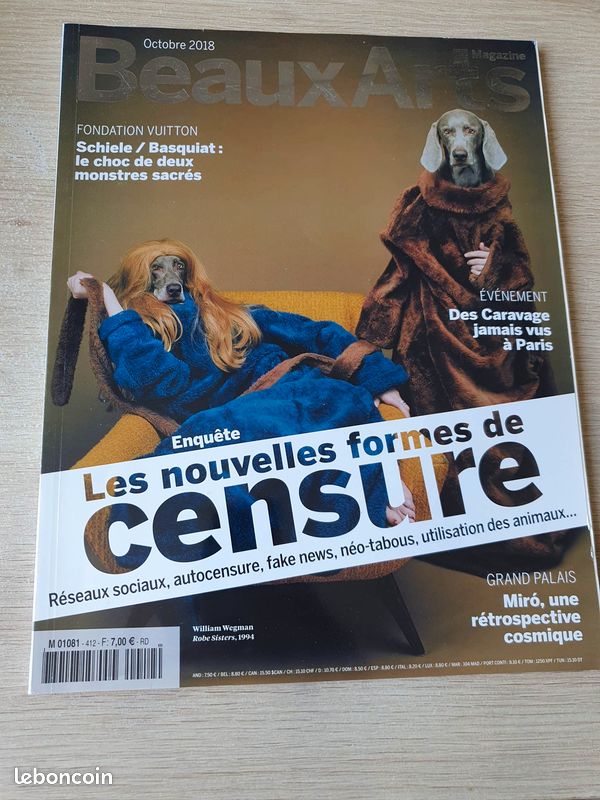 Magazine BeauxArts Octobre 2018 (image 1)