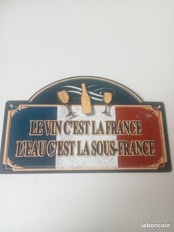 ANCIENNE PLAQUE ÉMAILLÉE « Bain Douche Contrôle Règlement » EUR 50,00