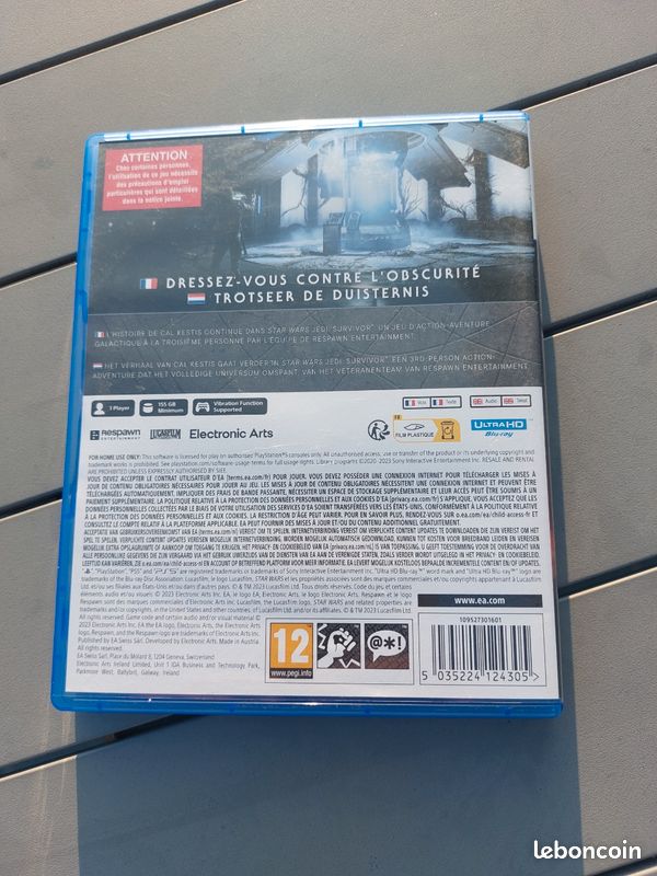 Jeu ps5 star wars jedi survivor (image 2)