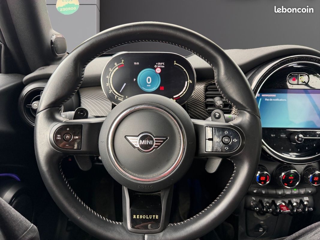 MINI CABRIO COOPER S 178 RESOLUTE - 1ère Main - Entretien Mini - Sièges Chauffants - Harman Kardon - Caméra (image 12)