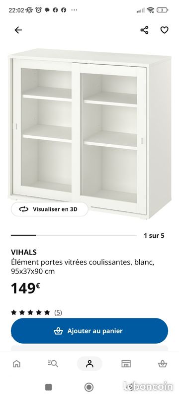 Vitrine ikea (image 1)