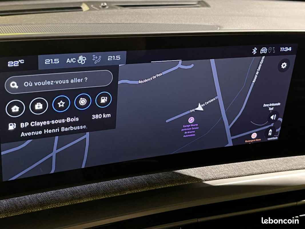 Peugeot 5008 allure hybrid 145ch e-dcs6 7 places / camera 360° faible kilometrage (image 29)
