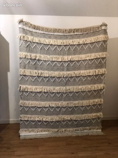 Tapis léger / Jeté de lit bohème (image 1)