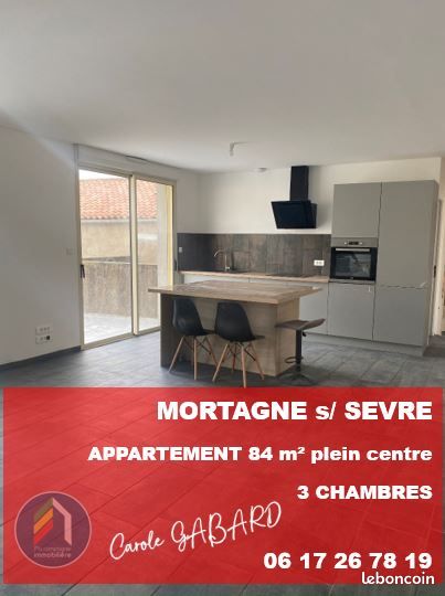 Appartement 4 pièces 84 m² · à Mortagne-sur-Sèvre · 84 m² · 850 €/mois