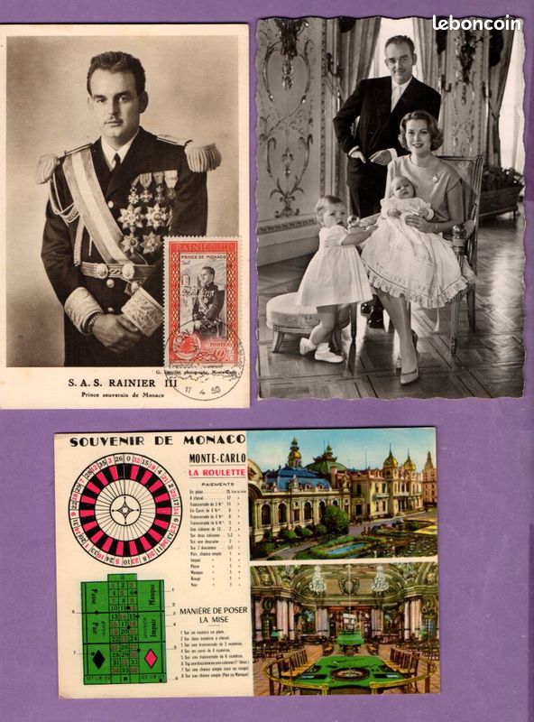 Affiche Vintage – S.A.S. La Princesse Grace De Monaco (30 X 40 Cm)