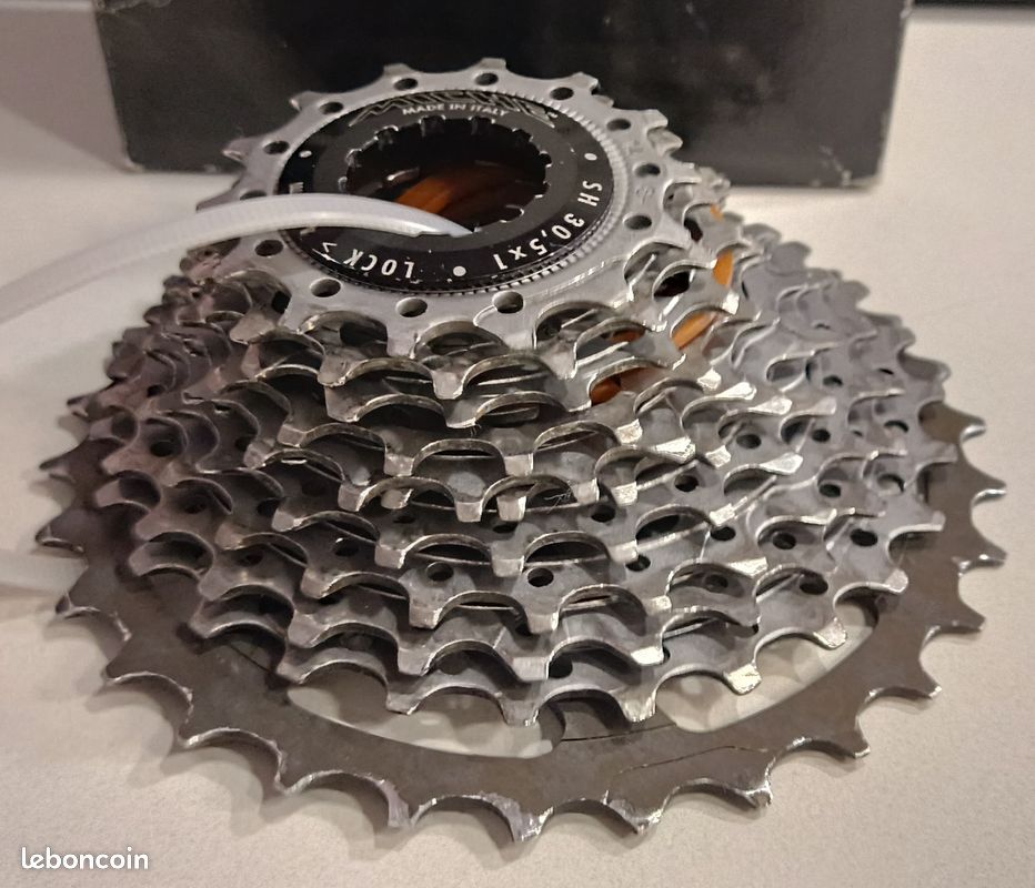 Cassette Miche Primato 11-30 Neuve - 11 Vitesses, Compatible Shimano Route, Pignons 11 à 30 Dents - Argent