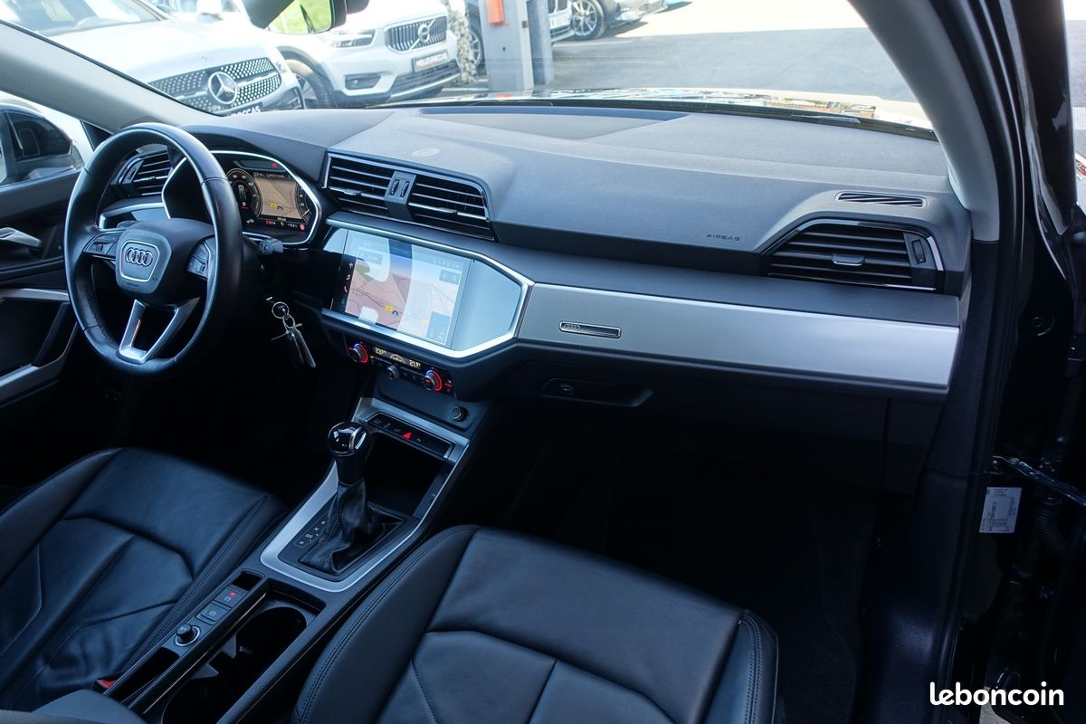 Q3 Sportback 45 Tfsi e 245ch S-Tronic Hybride Cuir chauffants/Virtual cockpit/Gps Europe/Caméra/Carplay/Hayon électrique/1*Main/Garantie 12 mois (image 6)