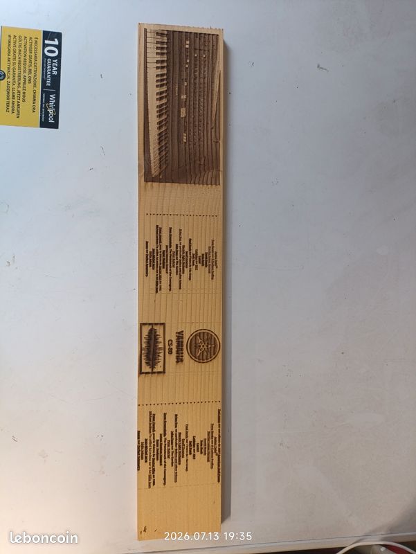 Décoration Yamaha CS 80 à synthétiseur connu à la base par Vangelis (image 1)