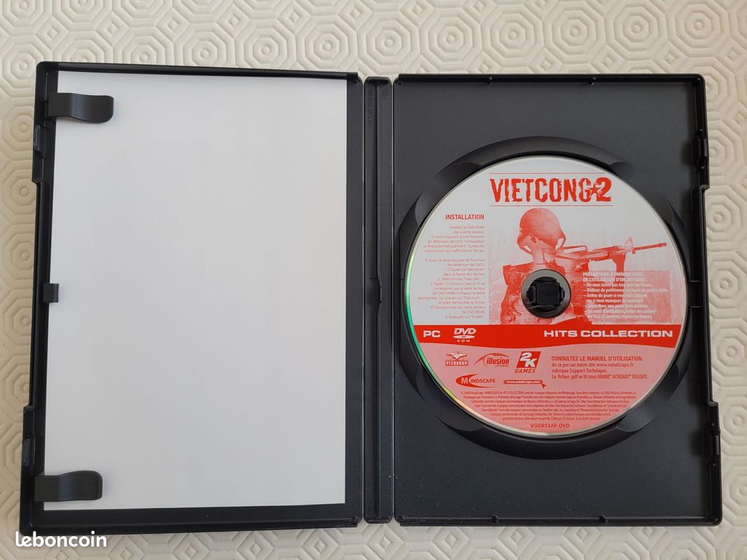 Jeu PC Vietcong 2 En Français - Bon état - Genre Guerre - Éditeur 2K