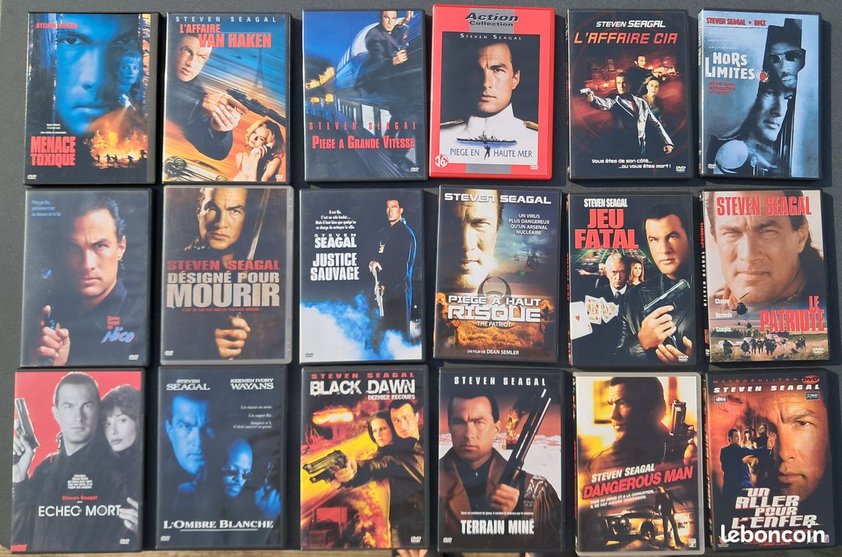 [Réservé AndréCitroën] Lot DVD - Seagal + Comimssaire Moulin (image 3)