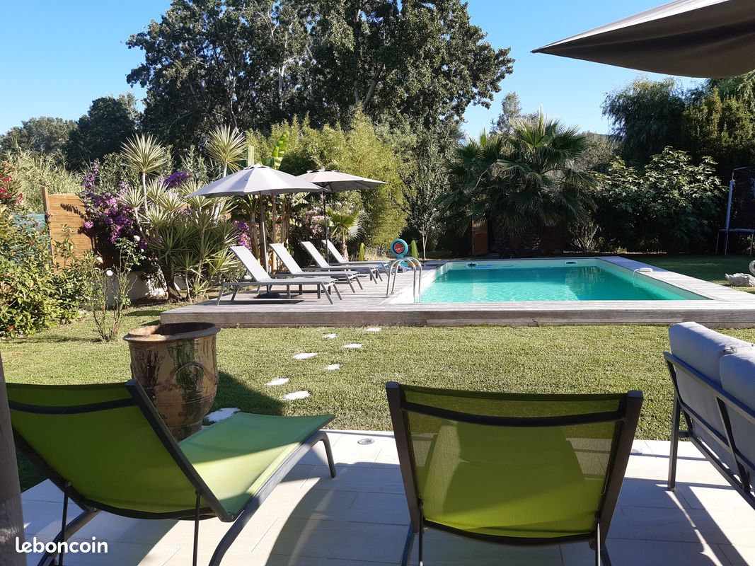 Près de Cannes villa 4 chambres climatisée piscine privée grand jardin (image 4)