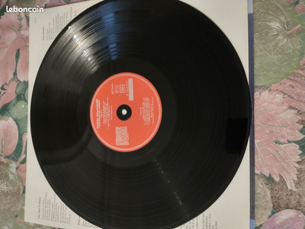 2LP Daniel Balavoine / Vendeurs de larmes / 33t et un maxi45t (image 7)