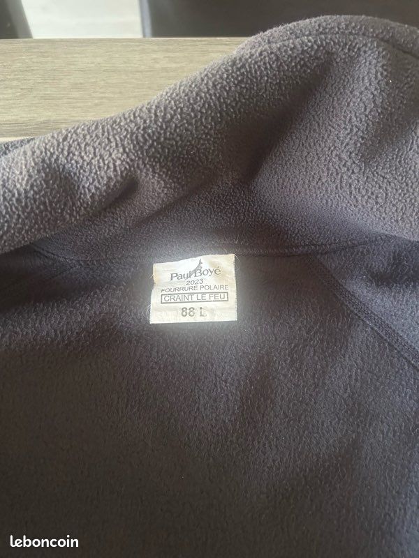 Veste polaire Paul Boyé taille 88L (image 4)