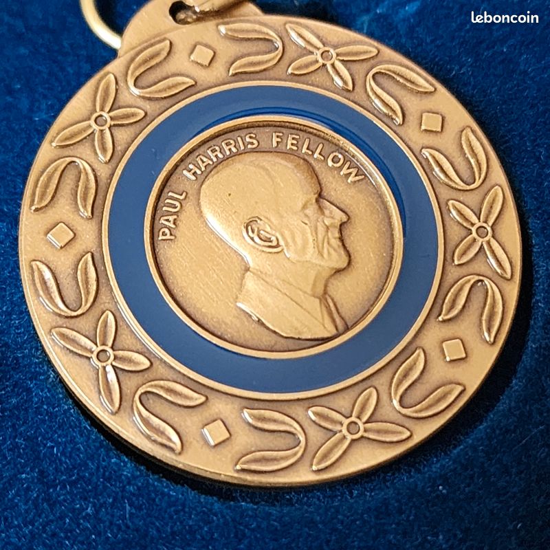 Médaille En Bronze Rotary Tennis Inter Club - Souvenir Sportif, Bon état