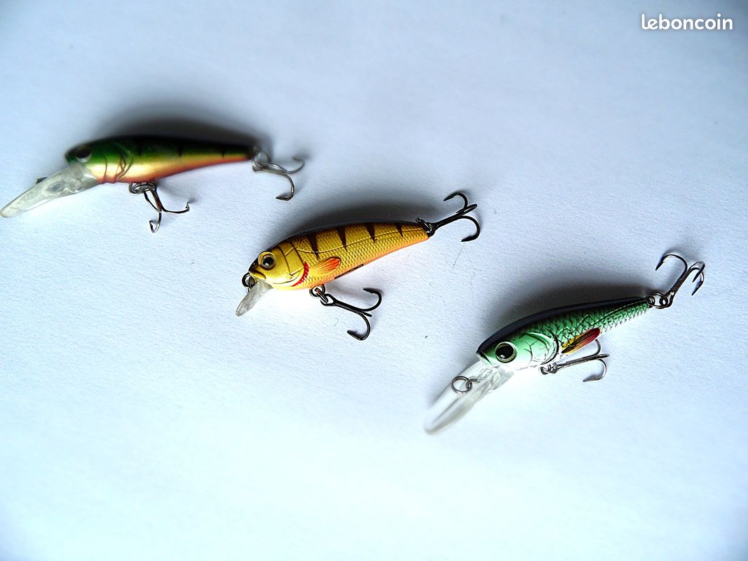 Poisson Nageur Vintage Leurres De Pêche Ancien - Poisson Nageur Flopy Rublex 5 Cm Orange - Neuf (emballage Peut être Ouvert) Leurre Vintage Pêche