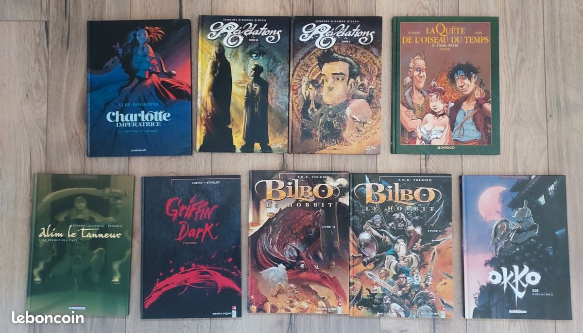 Prix indiqués, lot diverses BD (EO, intégrales, séries, dédicaces etc...) (image 6)