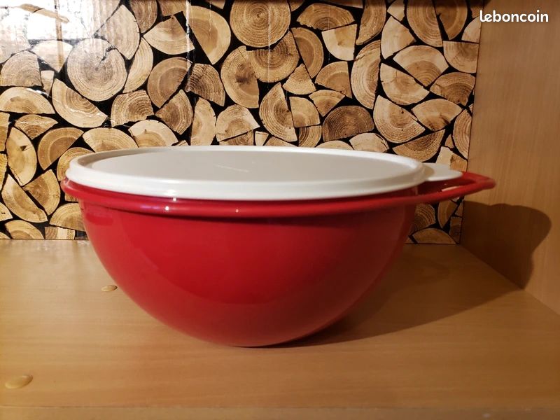 Tupperware lot de 2 bols pouce 4,4 l et 2,75 l - Arts de la table