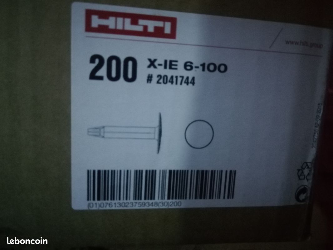 Chevilles Hilti X-iE-G (image 2)