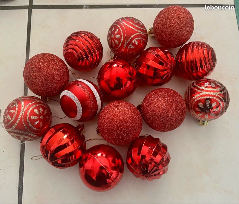 Lot de 15 Boules de Noël (image 2)