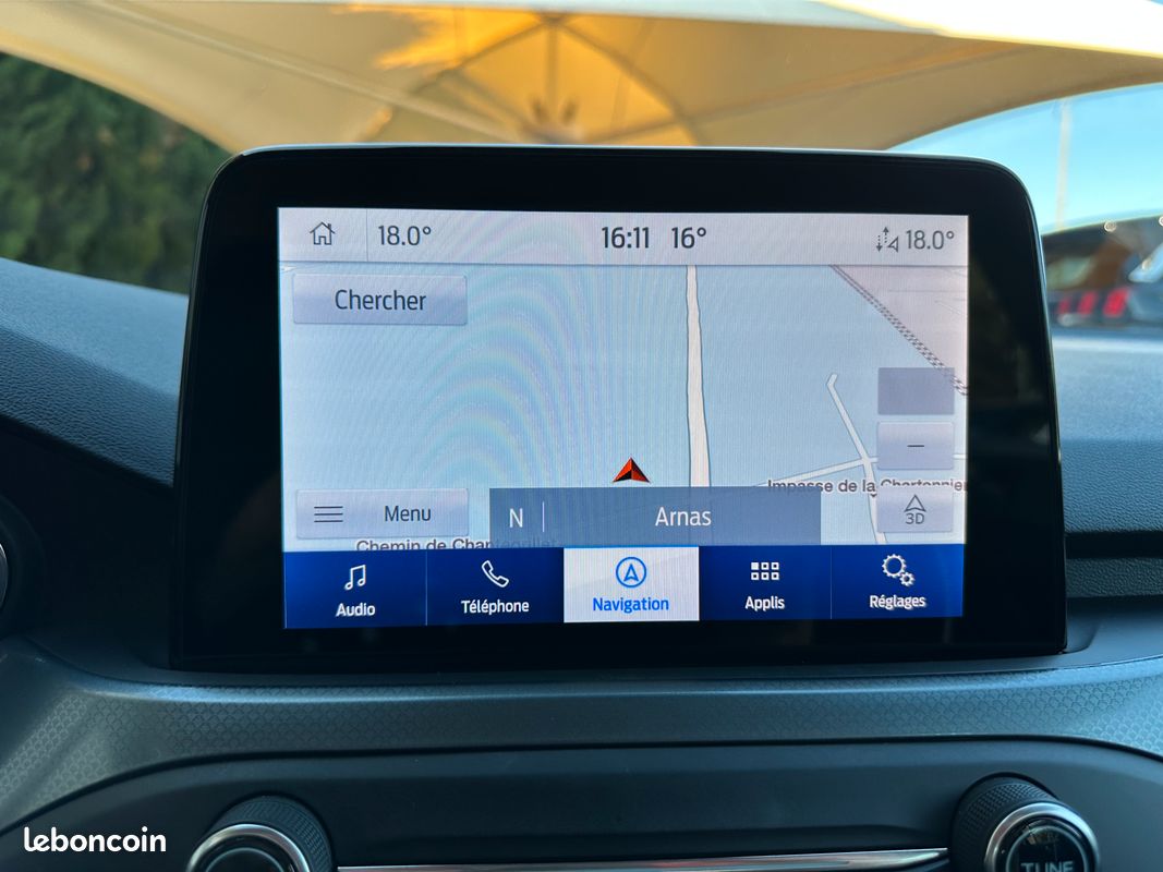 ✨PROMO Ford Focus 1.0 EcoBoost 125ch Active (feux leds + CarPlay + gps + ...) Boite auto 2020 (image 12)