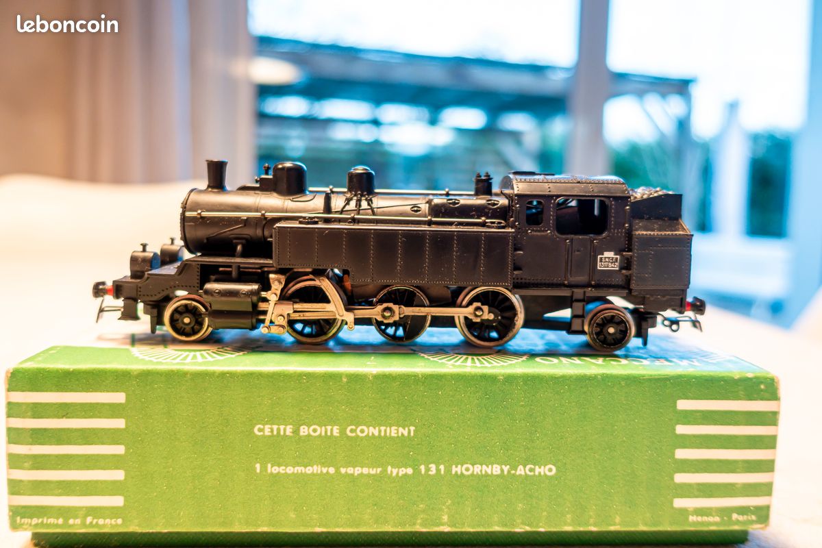 HORNBY- ACHO - TRAIN MINIATURE HO – Locomotive Vapeur Type 131 - Collection