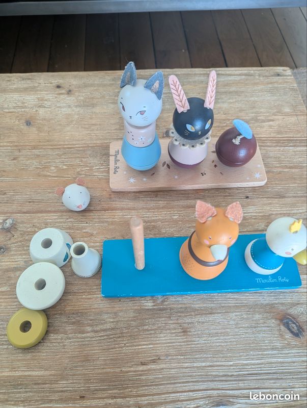 Animaux empilables Moulin Roty (image 1)