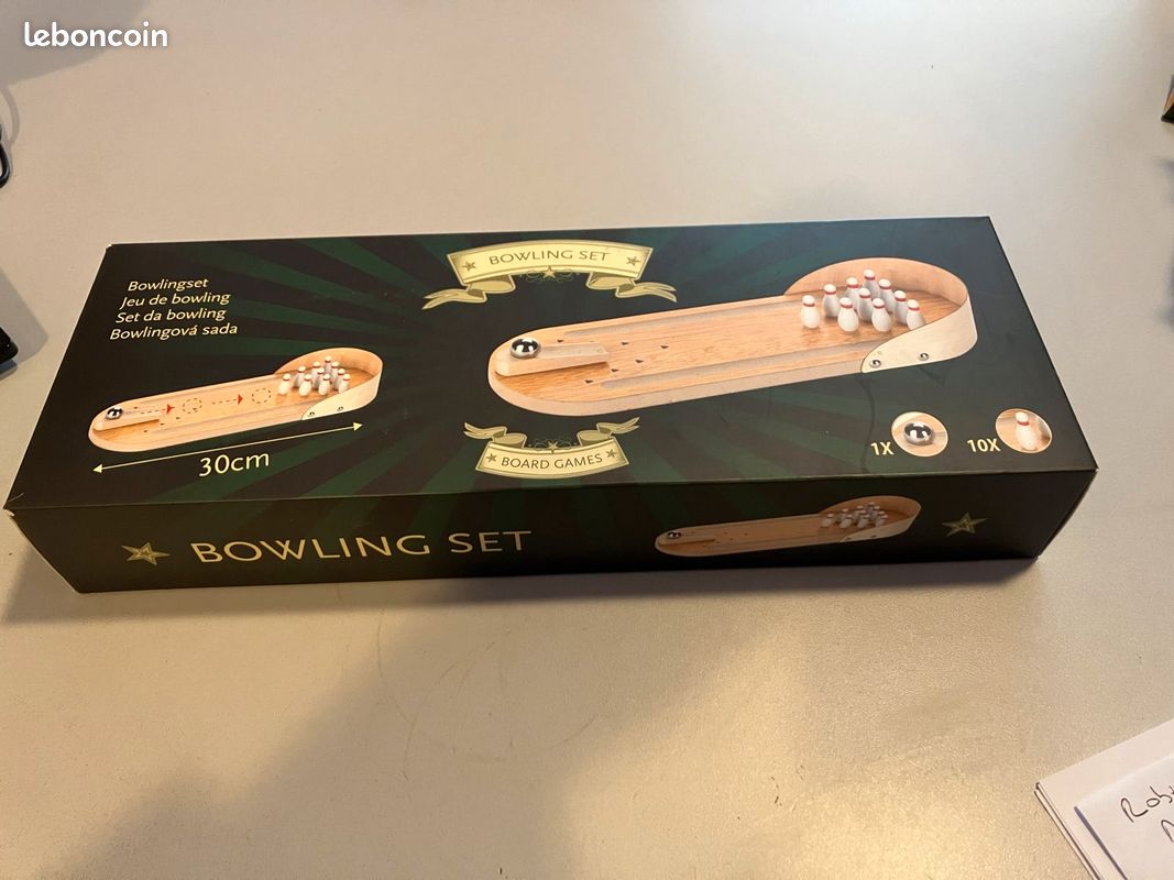 Petit jeu de bowling 30 cm (image 2)