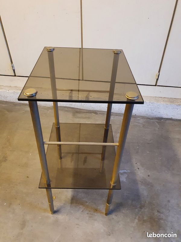 Table en verre vintage (image 2)