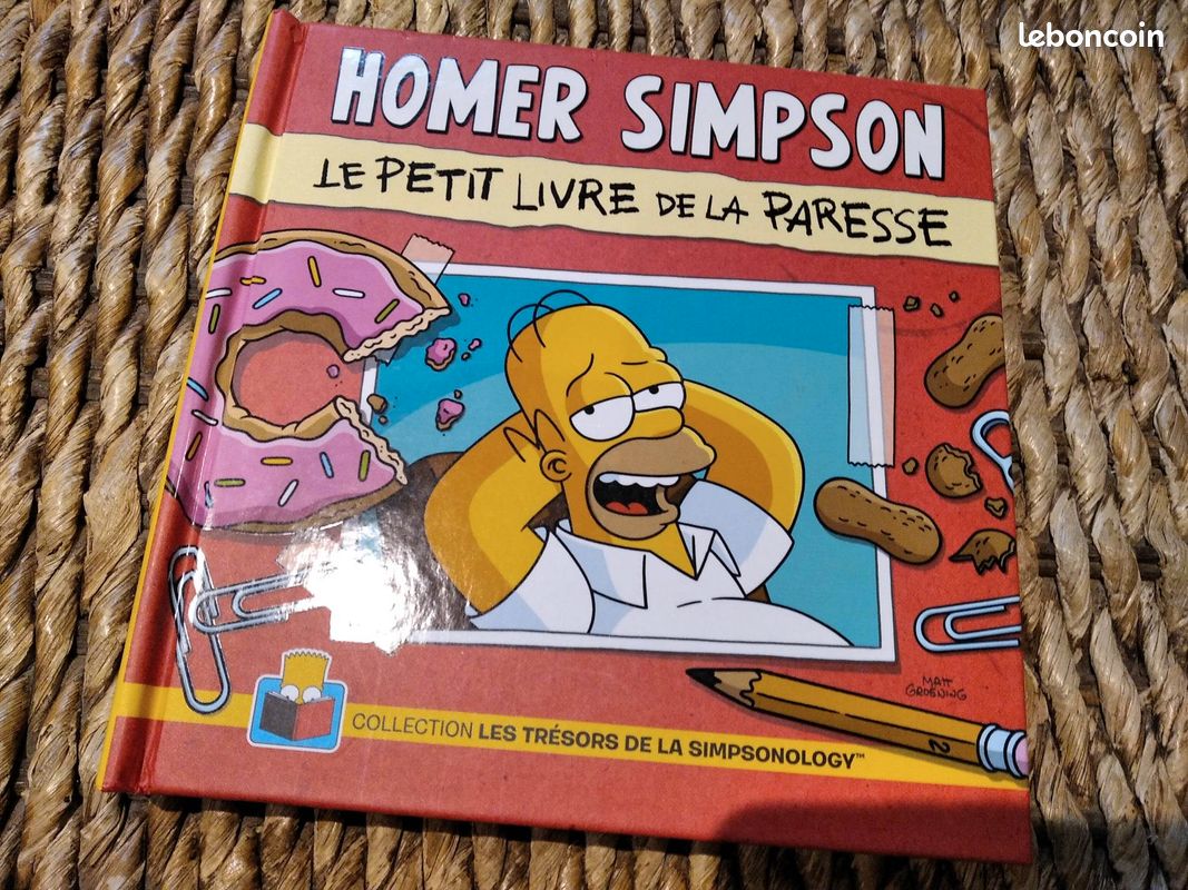 Livre Homer Simpson, le petit guide de la paresse (image 1)