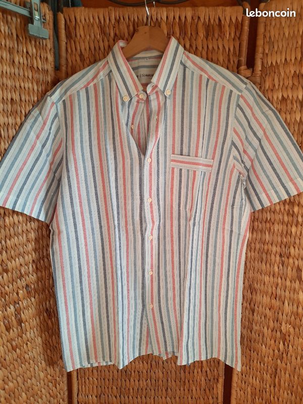 Chemise vintage Marchal France T3 (image 2)