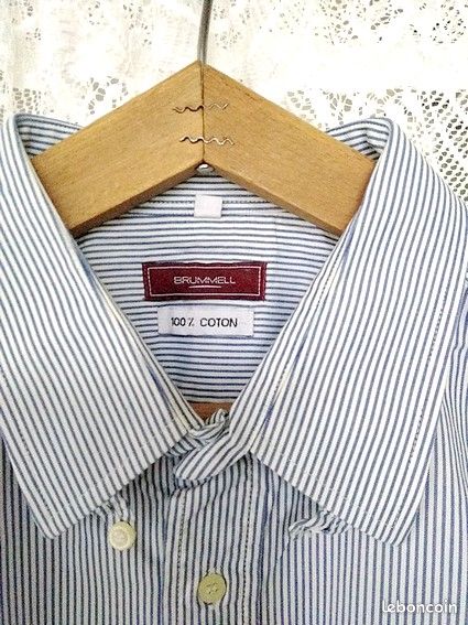 Chemise homme - manches longues - Brummel (image 1)