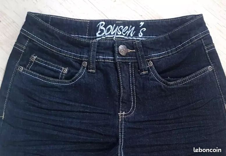 Beau pantalon jeans marque Boysen's taille 36 (image 7)