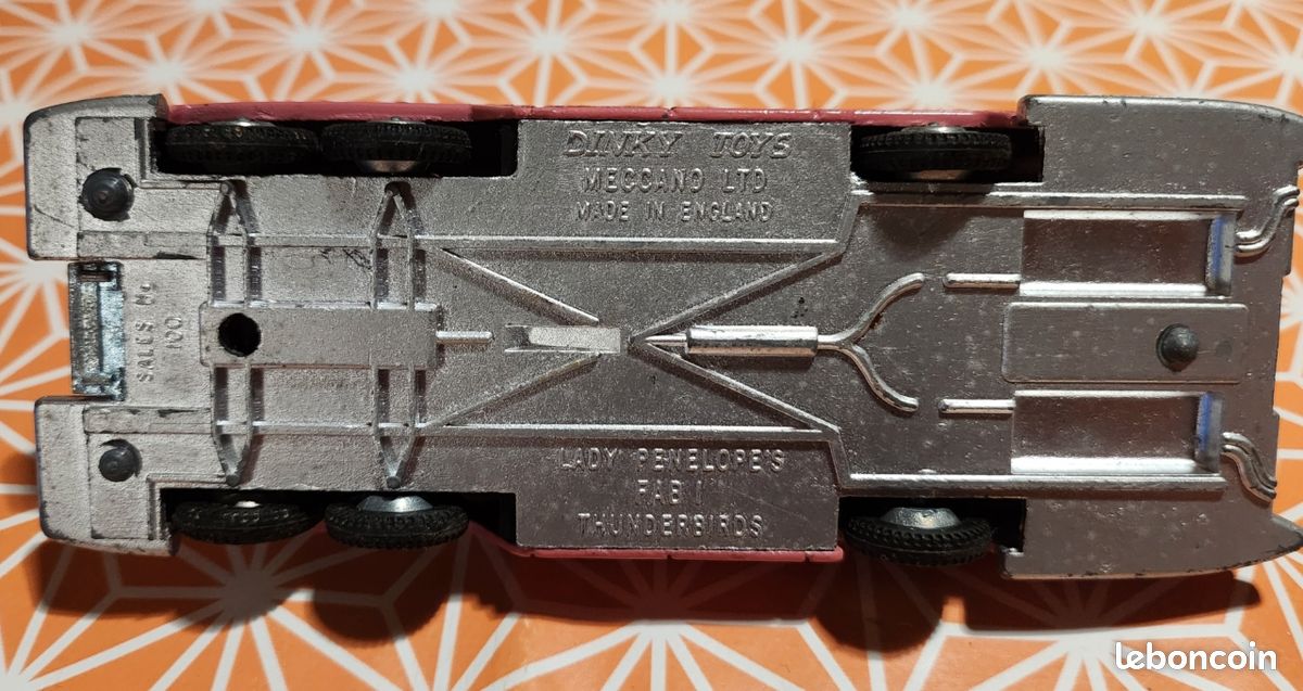 Dinky toys Lady Penelope fab 1 Thunderbirds (image 8)