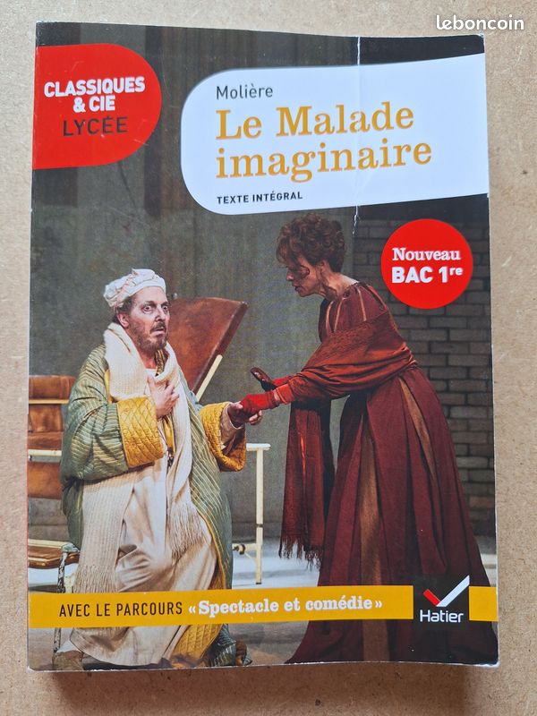 Livre Le malade imaginaire (image 1)