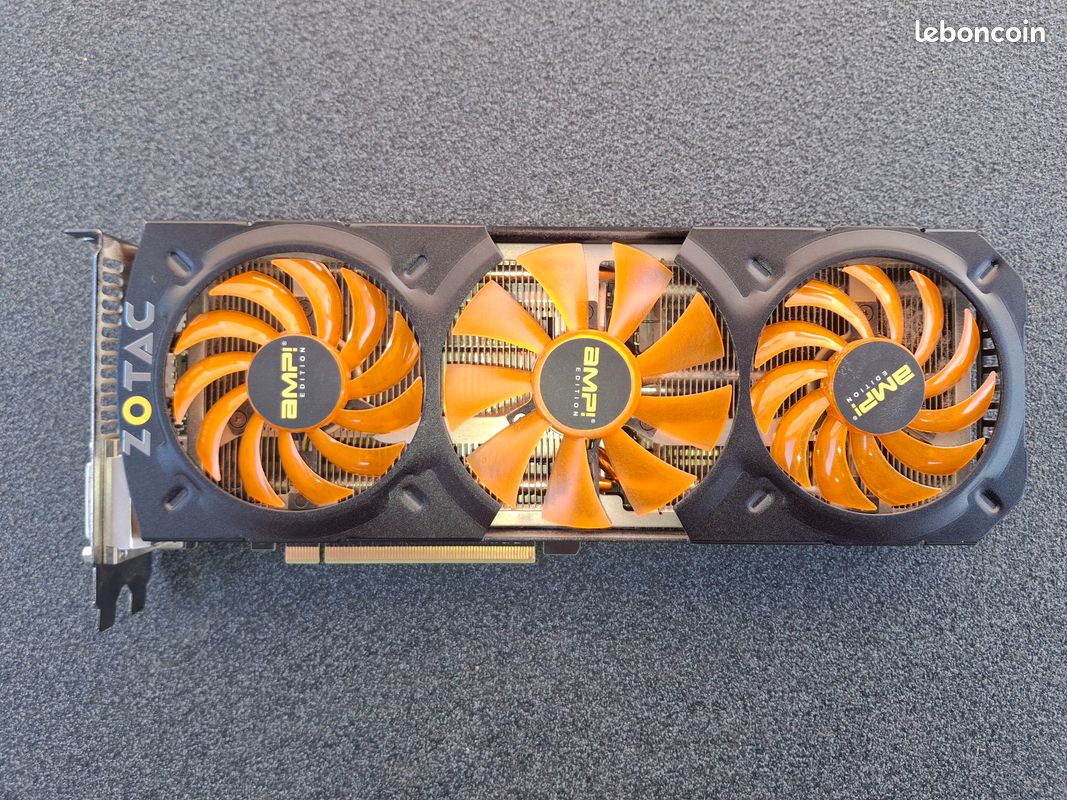 Gtx 780 Ti Zotac Carte Graphique GTX 780 Ti Zotac AMP Edition
