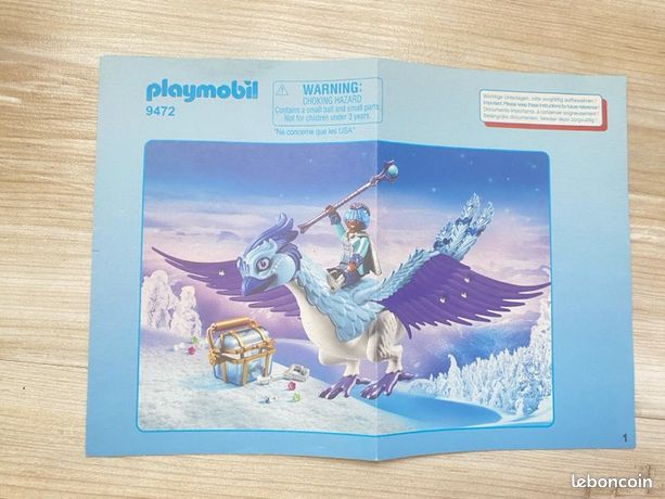 Playmobil Magic 9472 pas cher, Gardienne et Phénix royal Playmobil Magic 9472 pas cher, Gardienne et Phénix royal