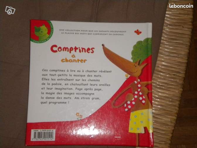 Livre de comptines, 27 textes de chansons pour enfants (image 2)