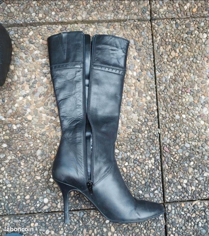 Bottes cuir véritable (image 4)