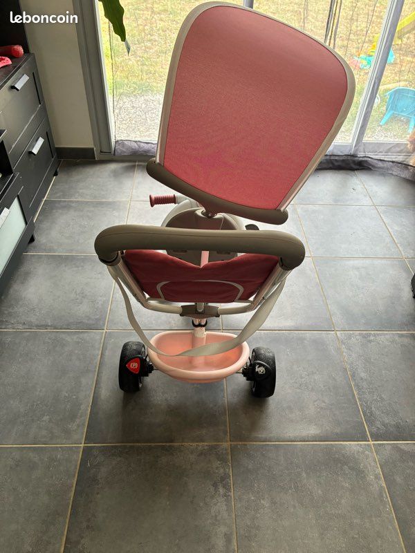 Tricycle évolutif SMOBY Baby Balade rose (image 4)