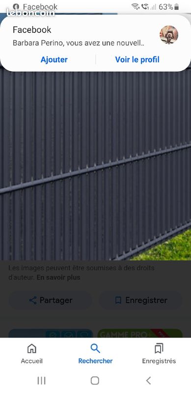 Clôture rigide (image 1)
