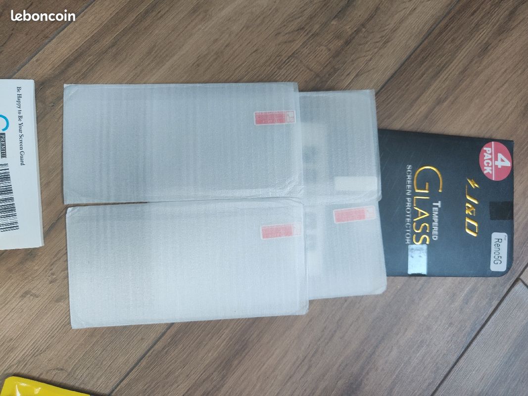 Oppo Reno 4 pro 5G avec des verre trempé de l'écran et pour les caméras plus des coques (image 7)