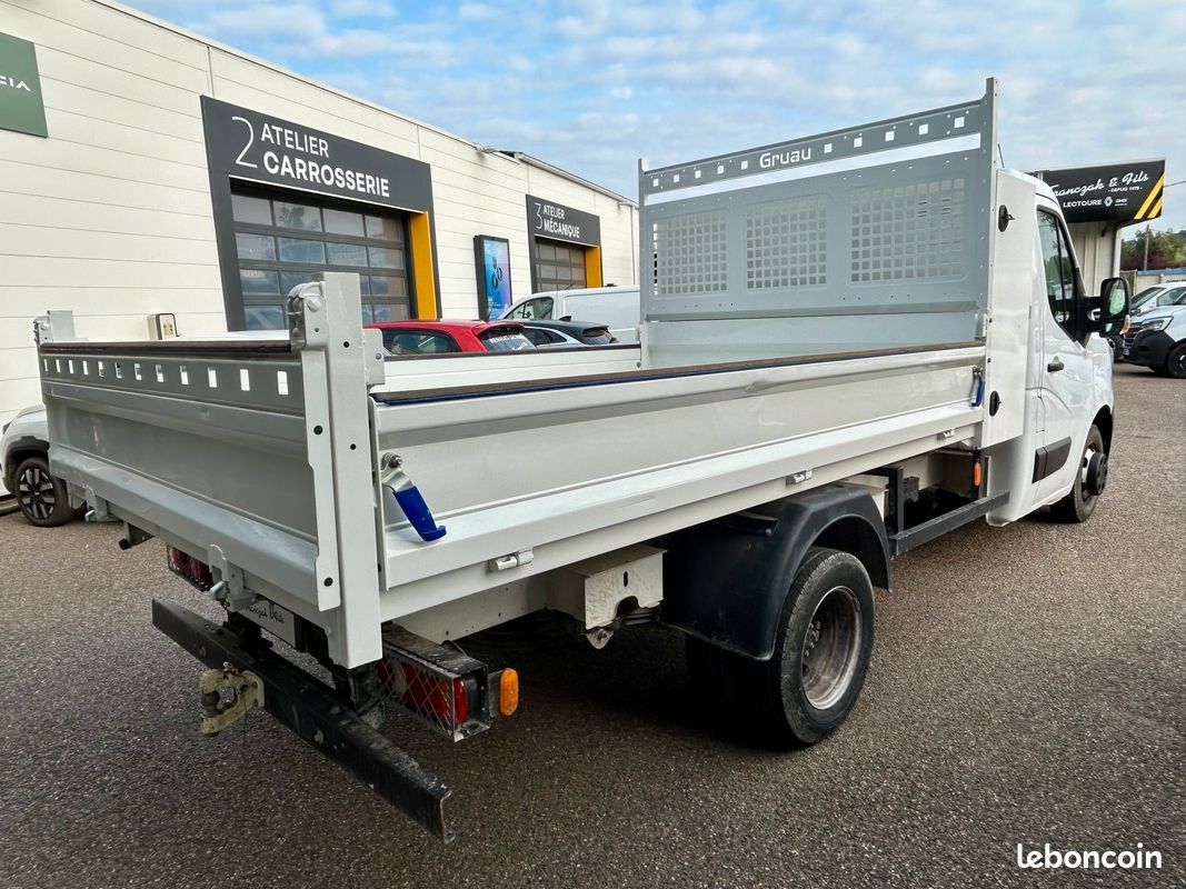 RENAULT MASTER CHASSIS CABINE CC PROP RJ3500 L3 DCI 130 GRAND CONFORT 23 741 ht (image 3)